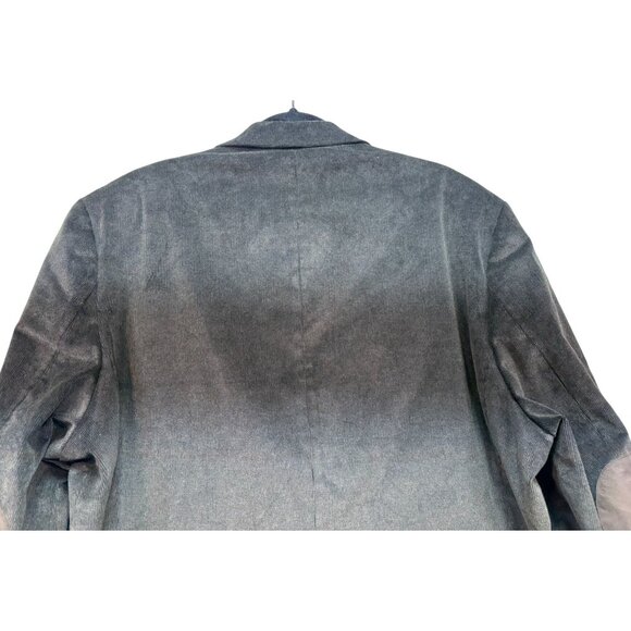 Chaps Mens Soft Corduroy Blazer Jacket 48R Brown Elbow Patches Preppy Scholar - Picture 12 of 12